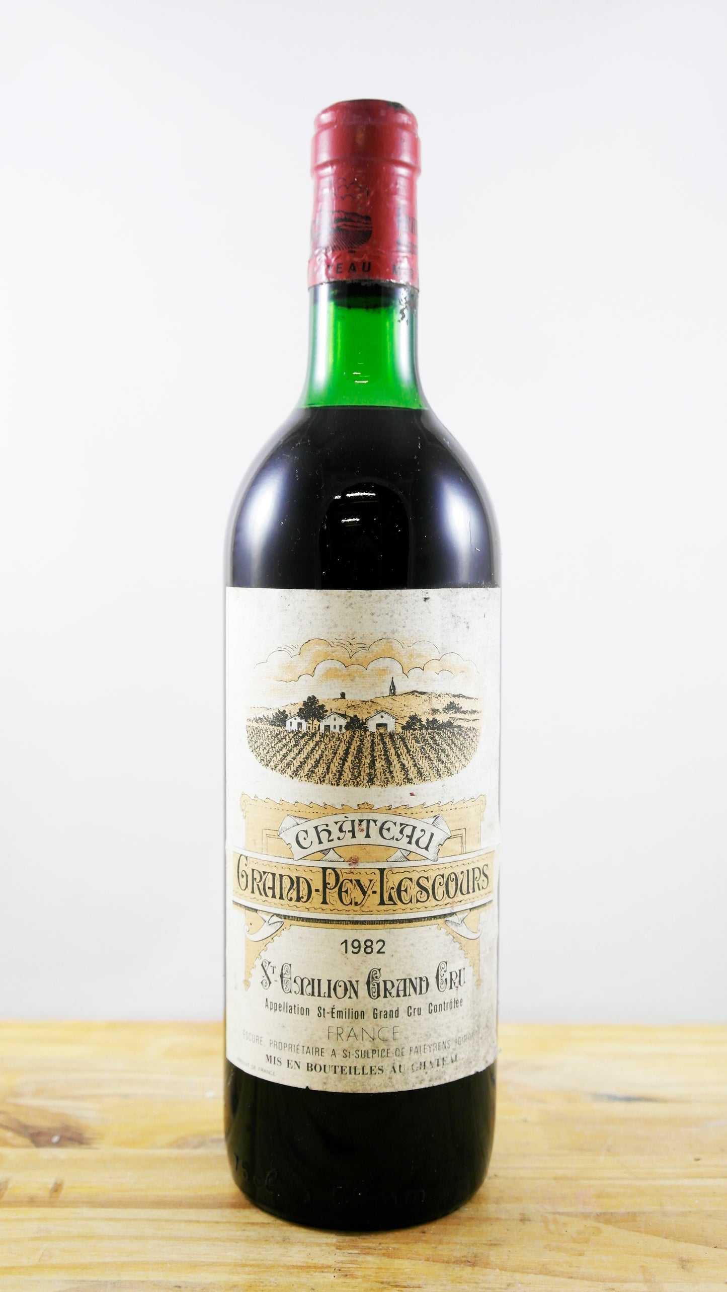 Vin Année 1982 Château Grand Pey Lescours