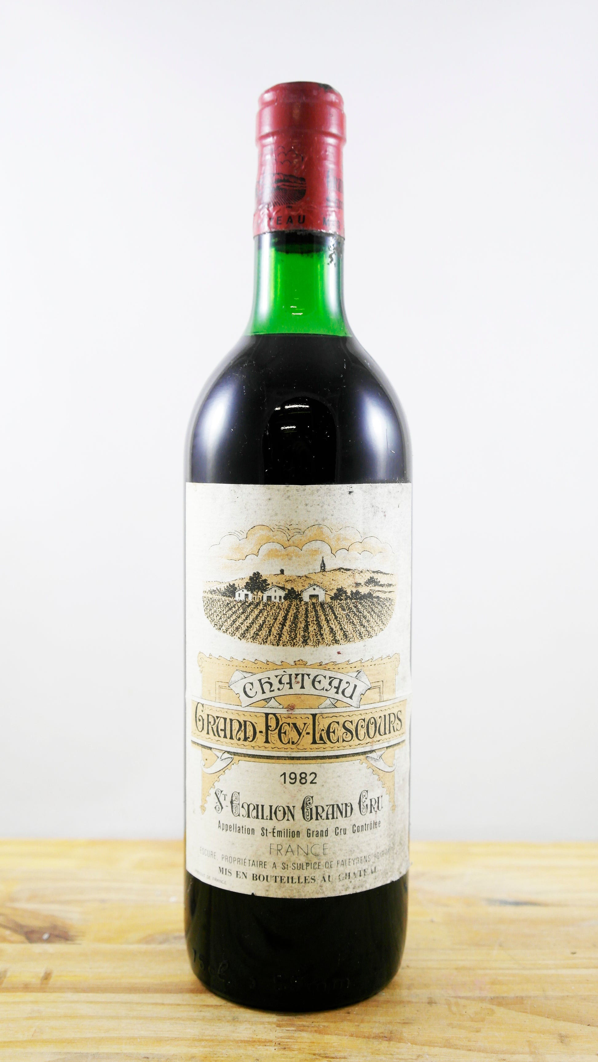 Vin Année 1982 Château Grand Pey Lescours
