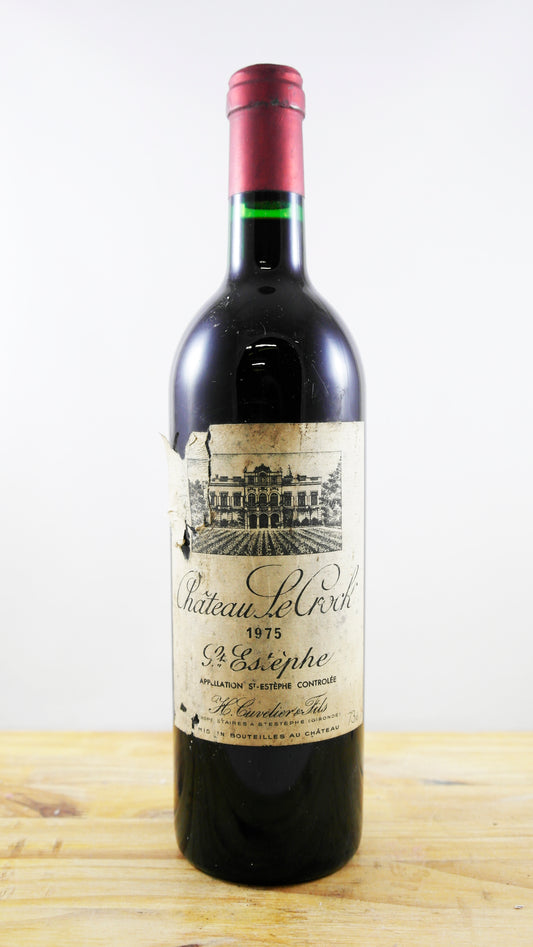 Vin Année 1975 Château Le Crock