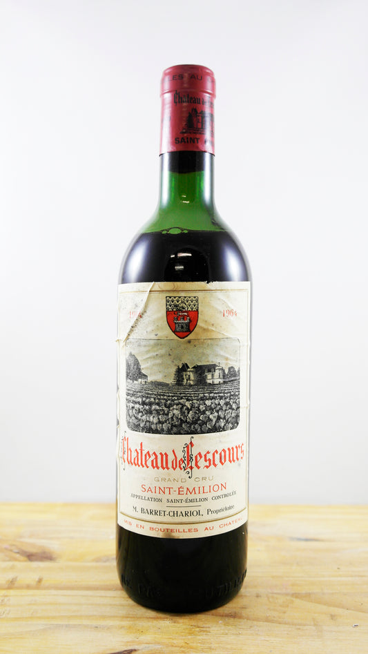 Vin Année 1964 Château de Lescours