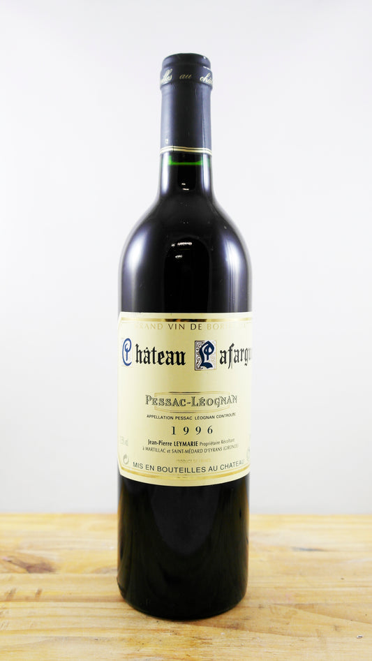 Vin Année 1996 Château Lafargue Leymarie
