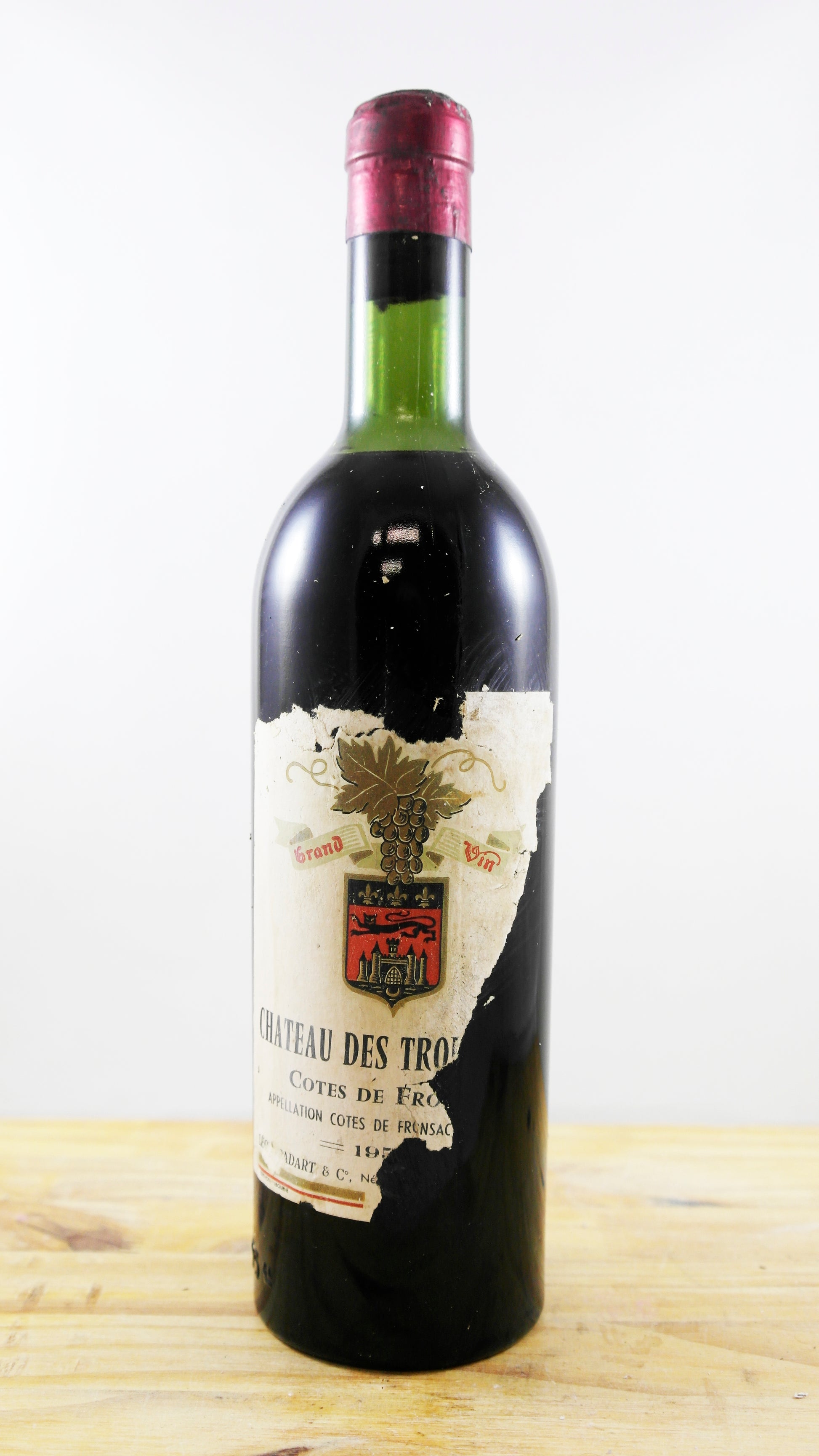Vin Année 1955 Château des Trois Croix