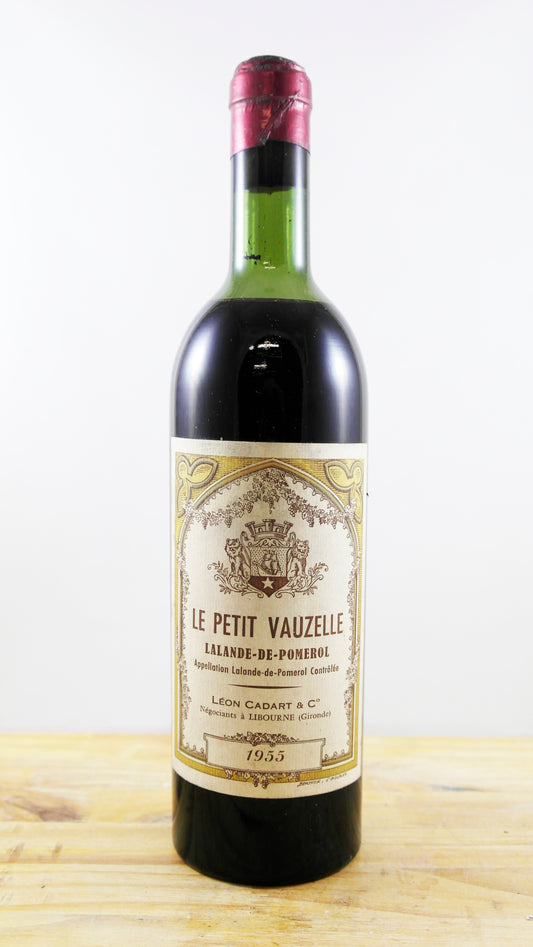 Vin Année 1955 Le Petit Vauzelle