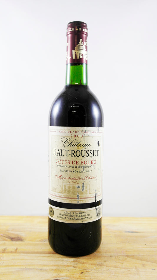 Vin Année 2000 Château Haut-Rousset