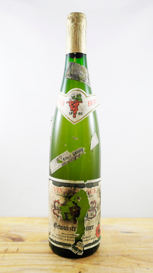 Vin Année 1995 Vin d'Alsace Gewurztraminer