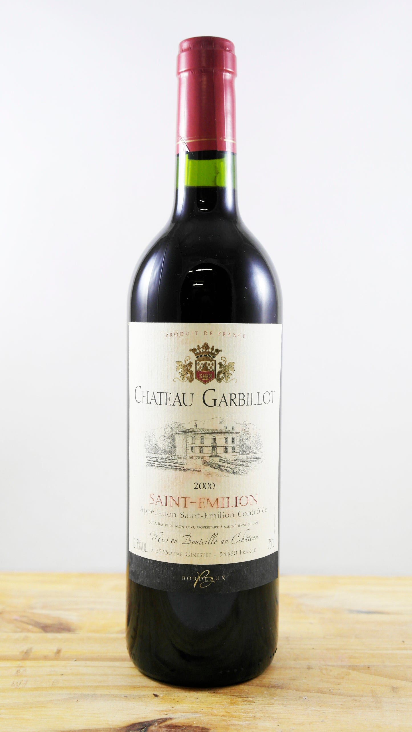 Vin Année 2000 Château Garbillot