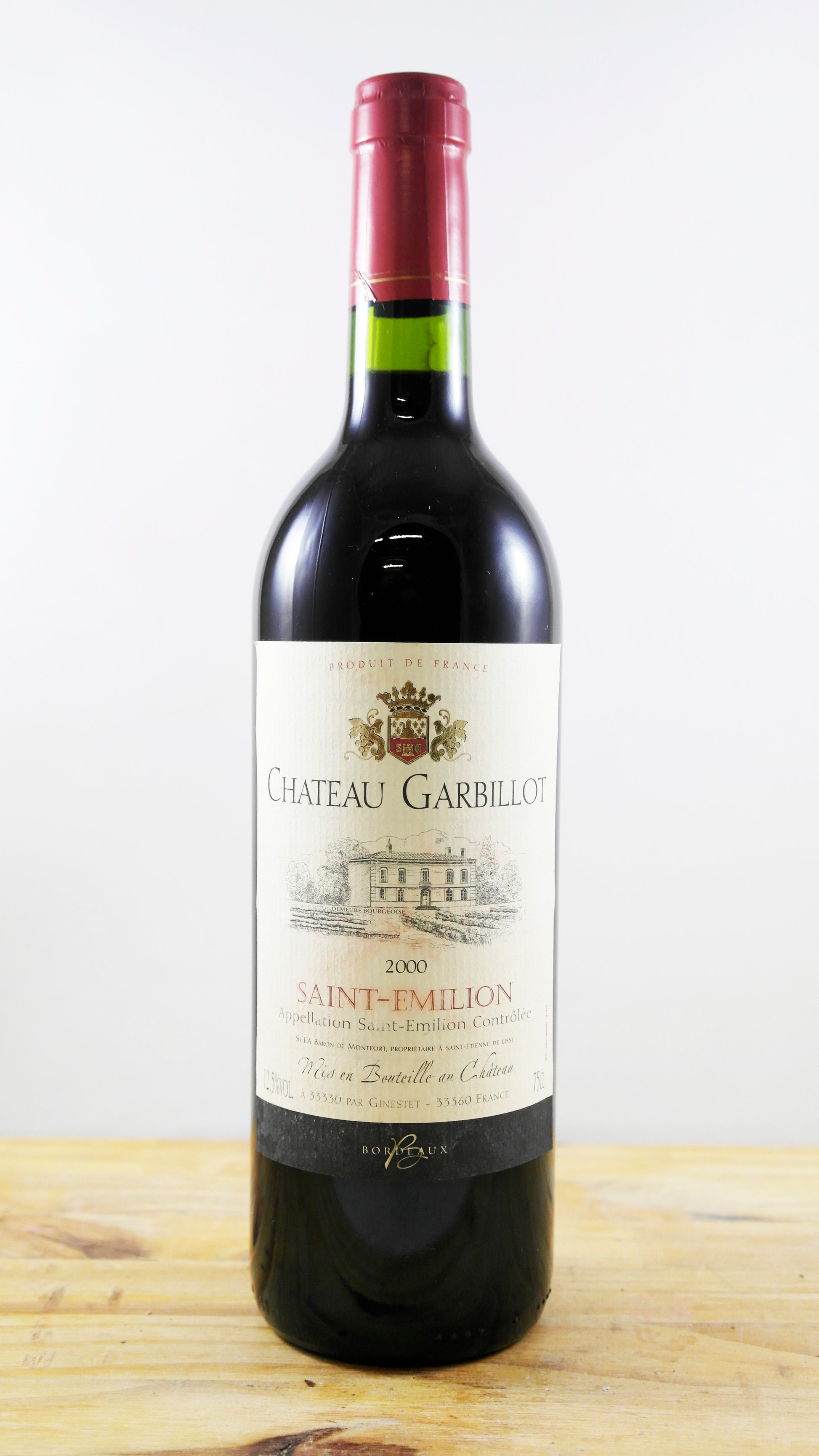 Vin Année 2000 Château Garbillot