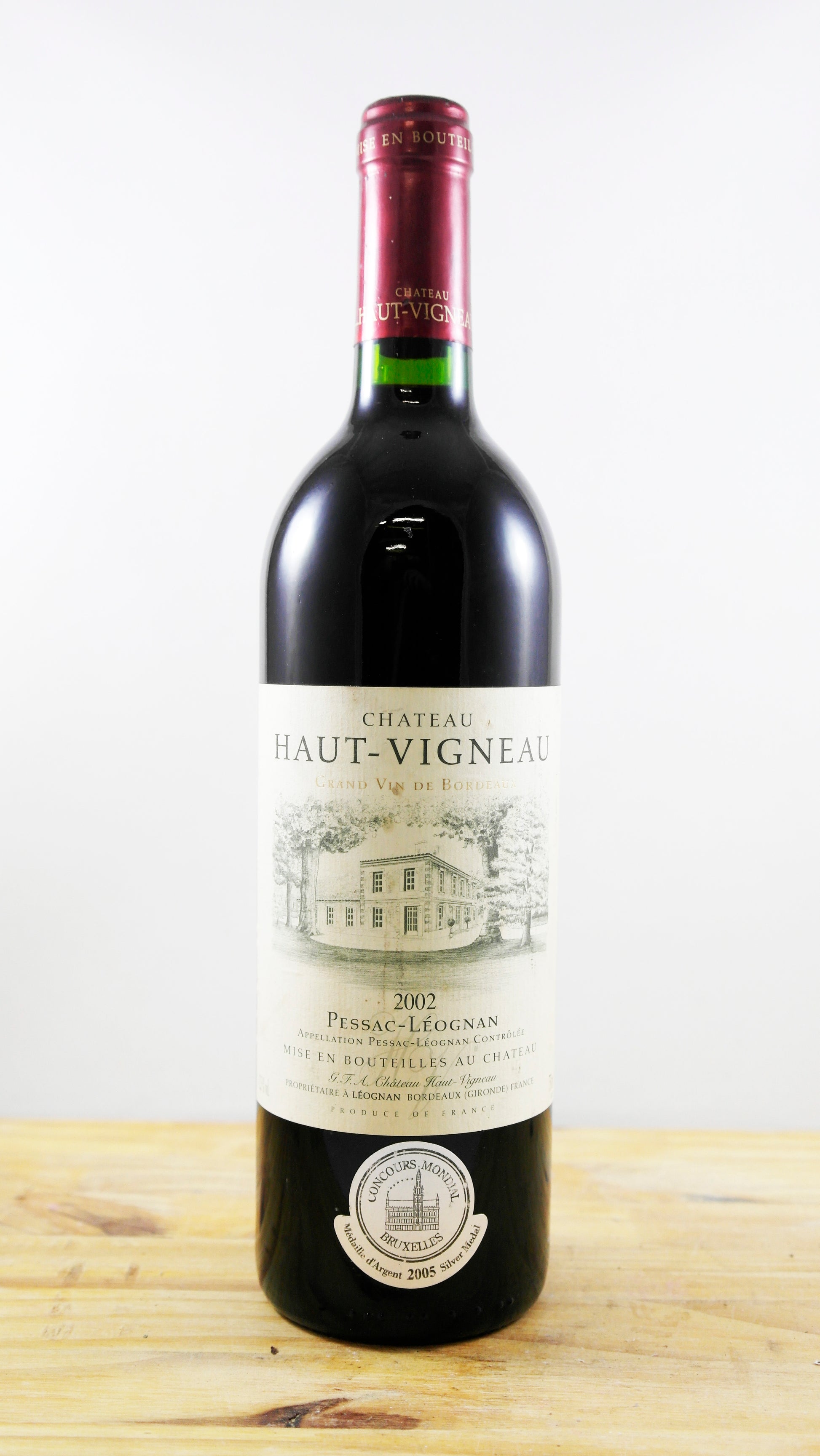 Vin Année 2002 Château Haut-Vigneau