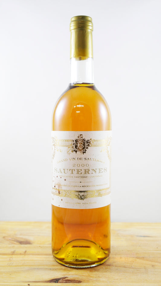 Vin Année 2000 Grand Vin de Sauternes