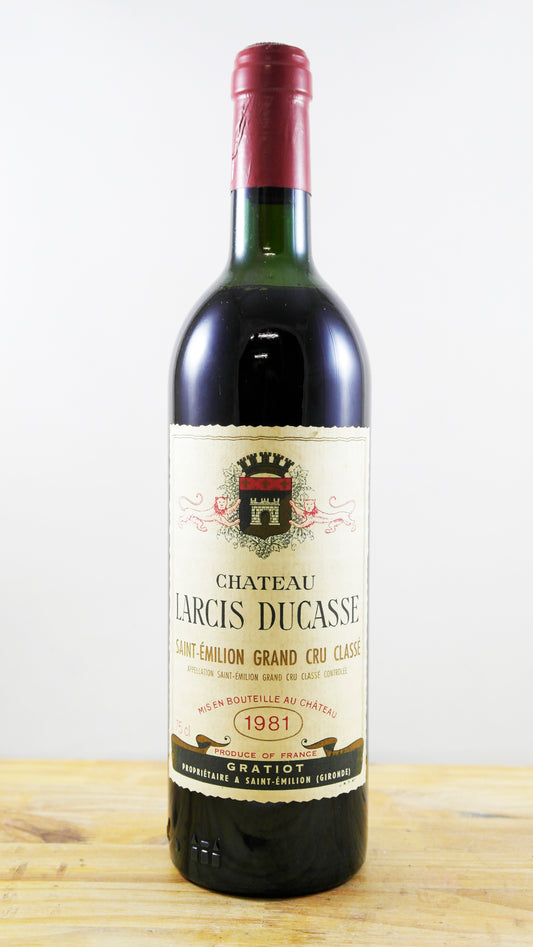 Vin Année 1981 Château Larcis Ducasse
