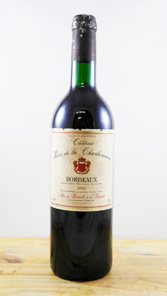 Vin Année 2002 Château Bois de la Charbonniere
