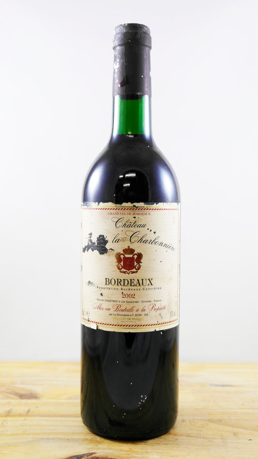 Vin Année 2002 Château Bois de la Charbonniere