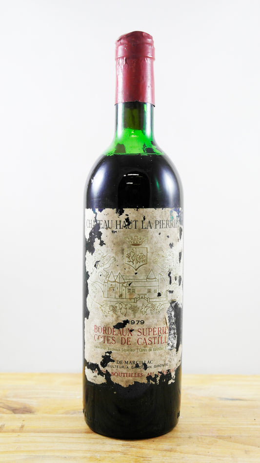 Vin Année 1979 Château Haut La Pierriere