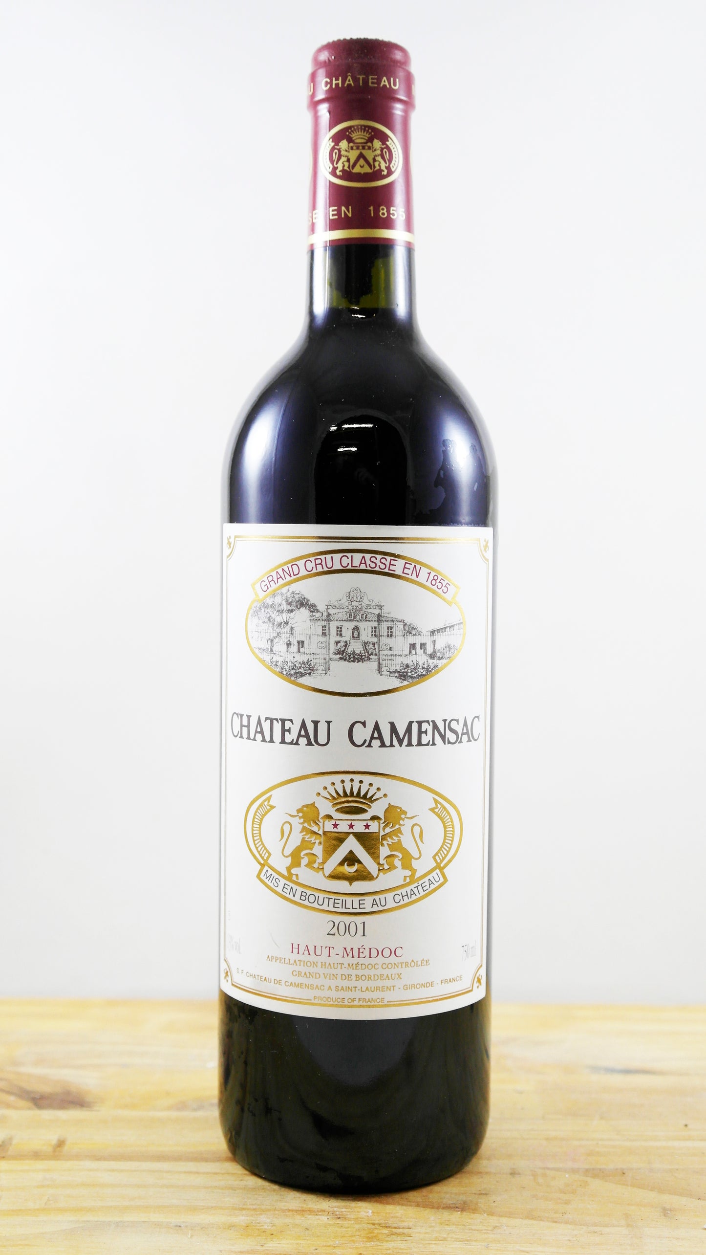 Vin Année 2001 Château Camensac
