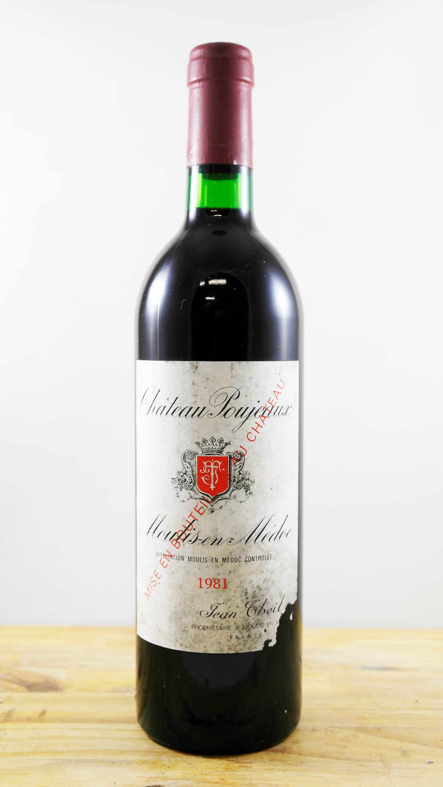 Vin Année 1981 Château Poujeaux