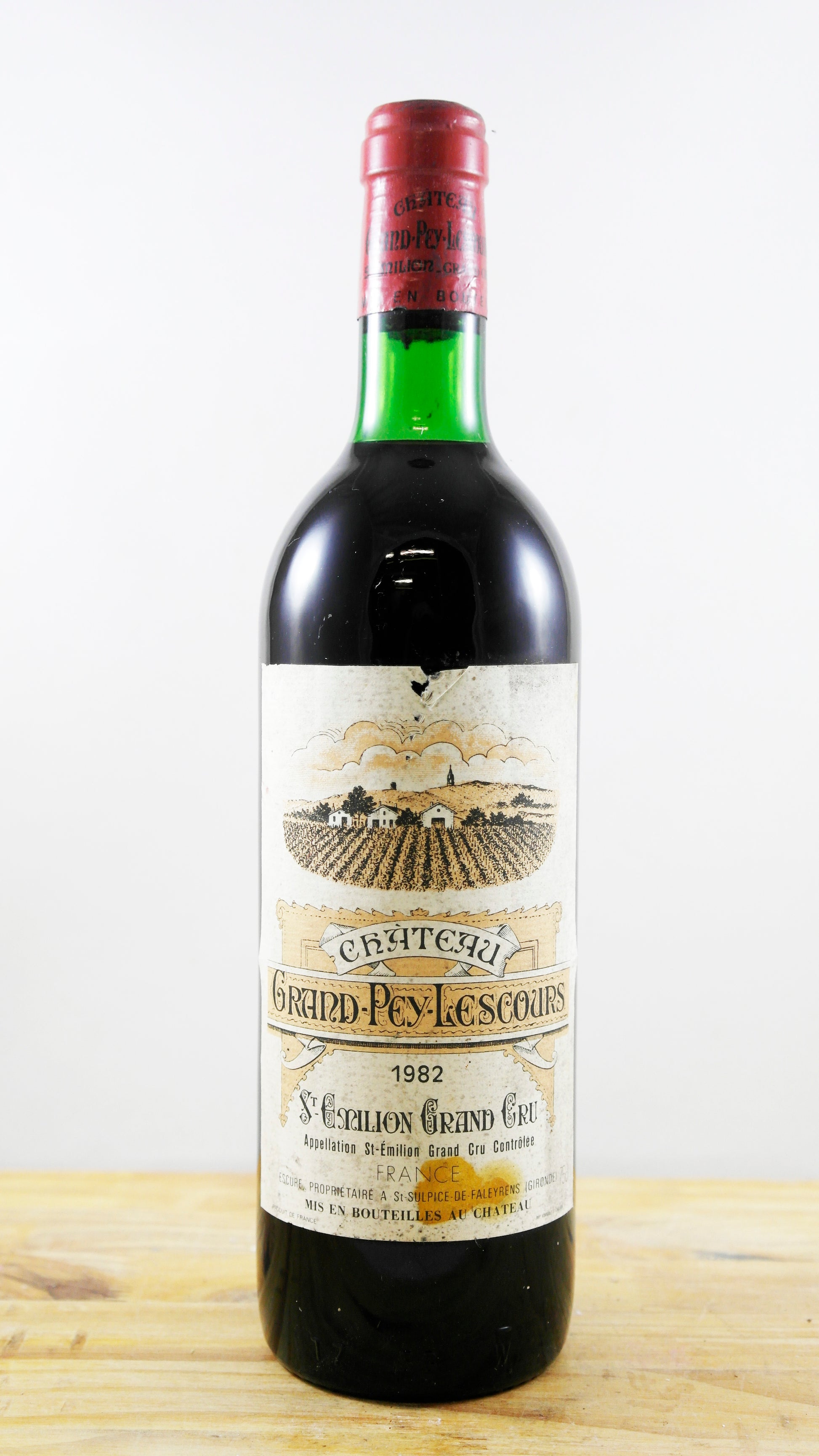 Vin Année 1982 Château Grand-Pey-Lescours
