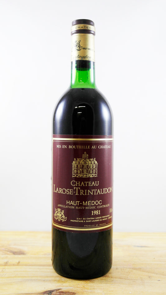 Vin Année 1981 Château Larose-Trintaudon
