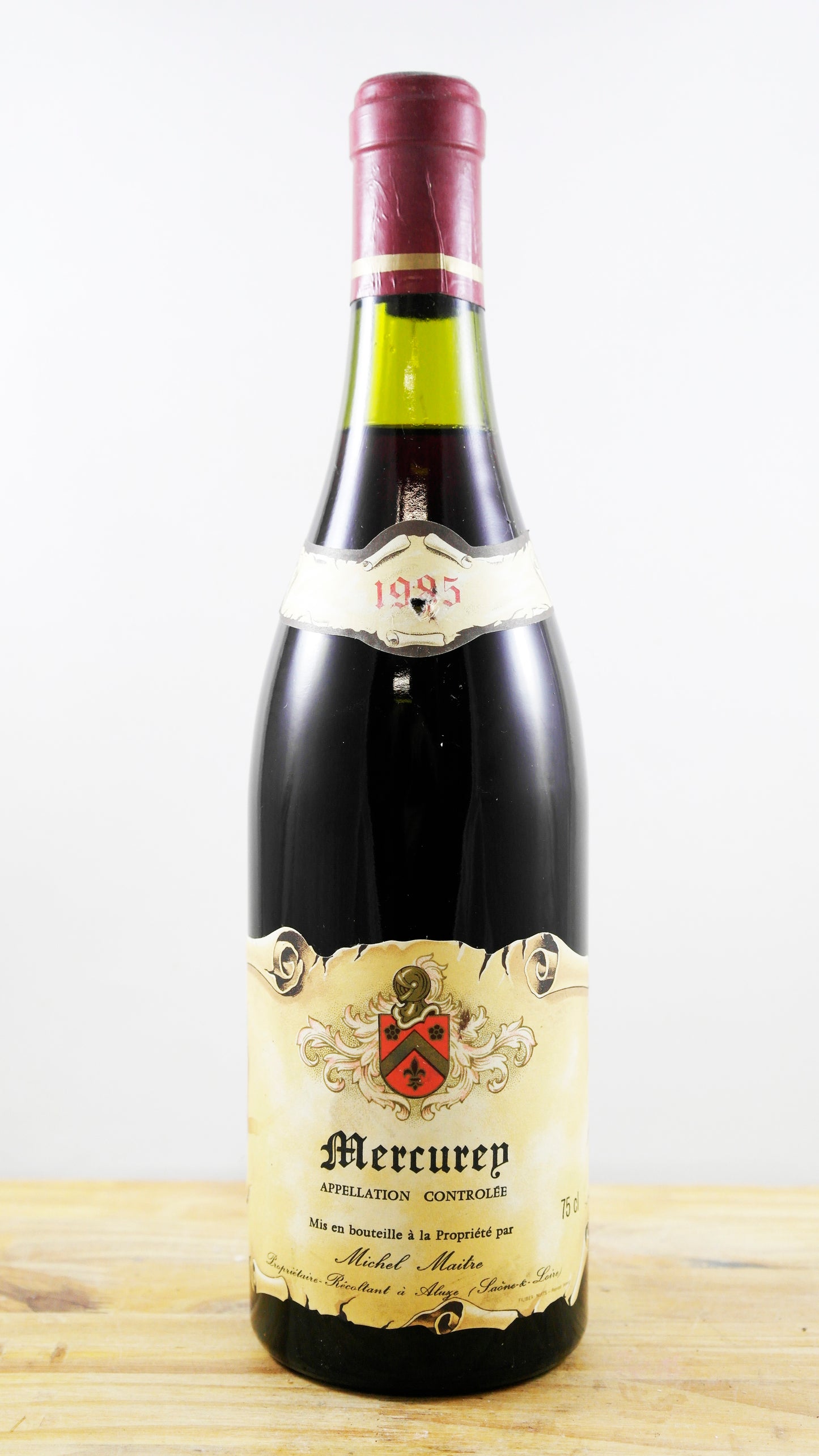 Vin Année 1985 Mercurey Michel Maitre
