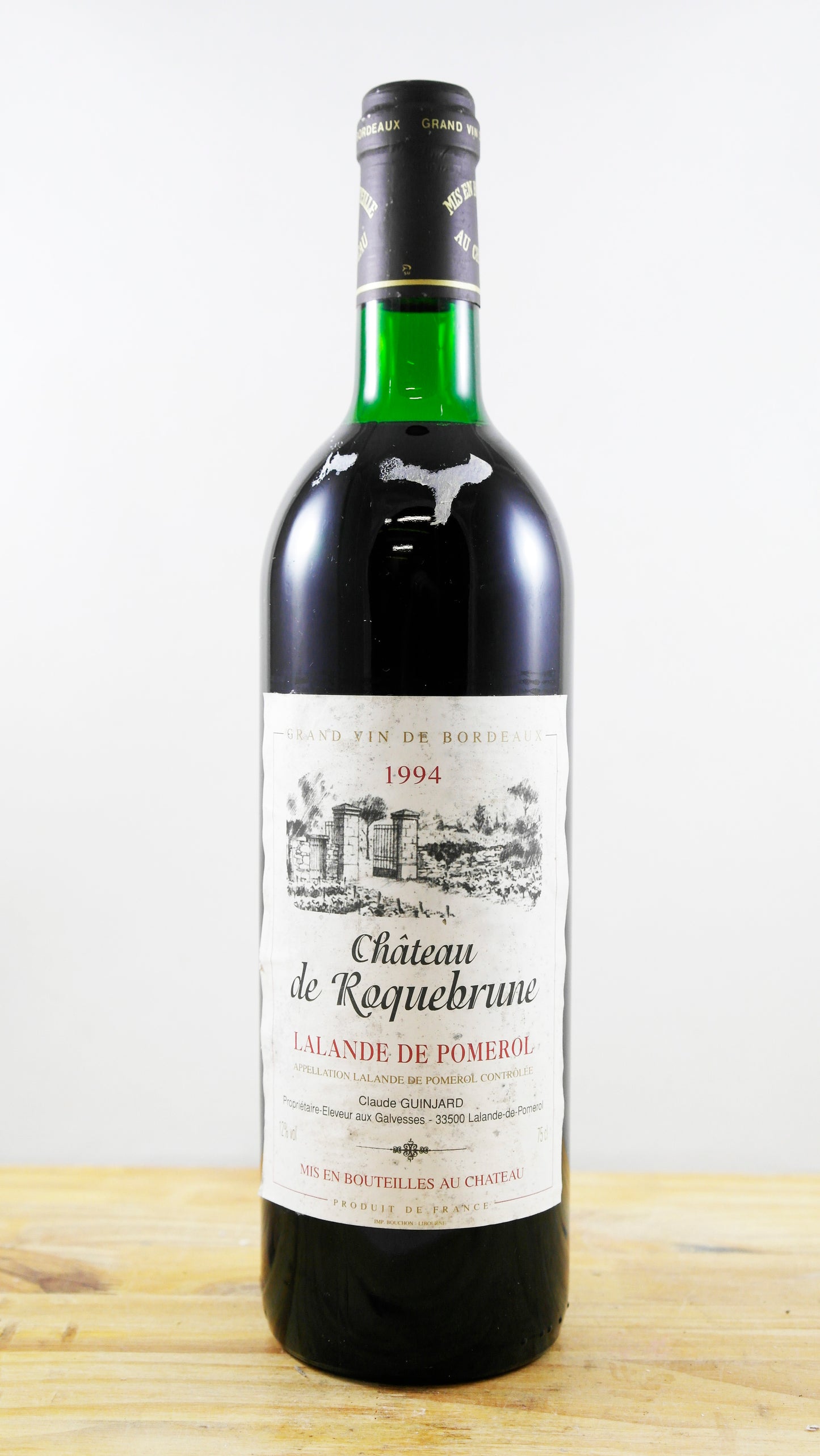 Vin Année 1994 Château de Roquebrune