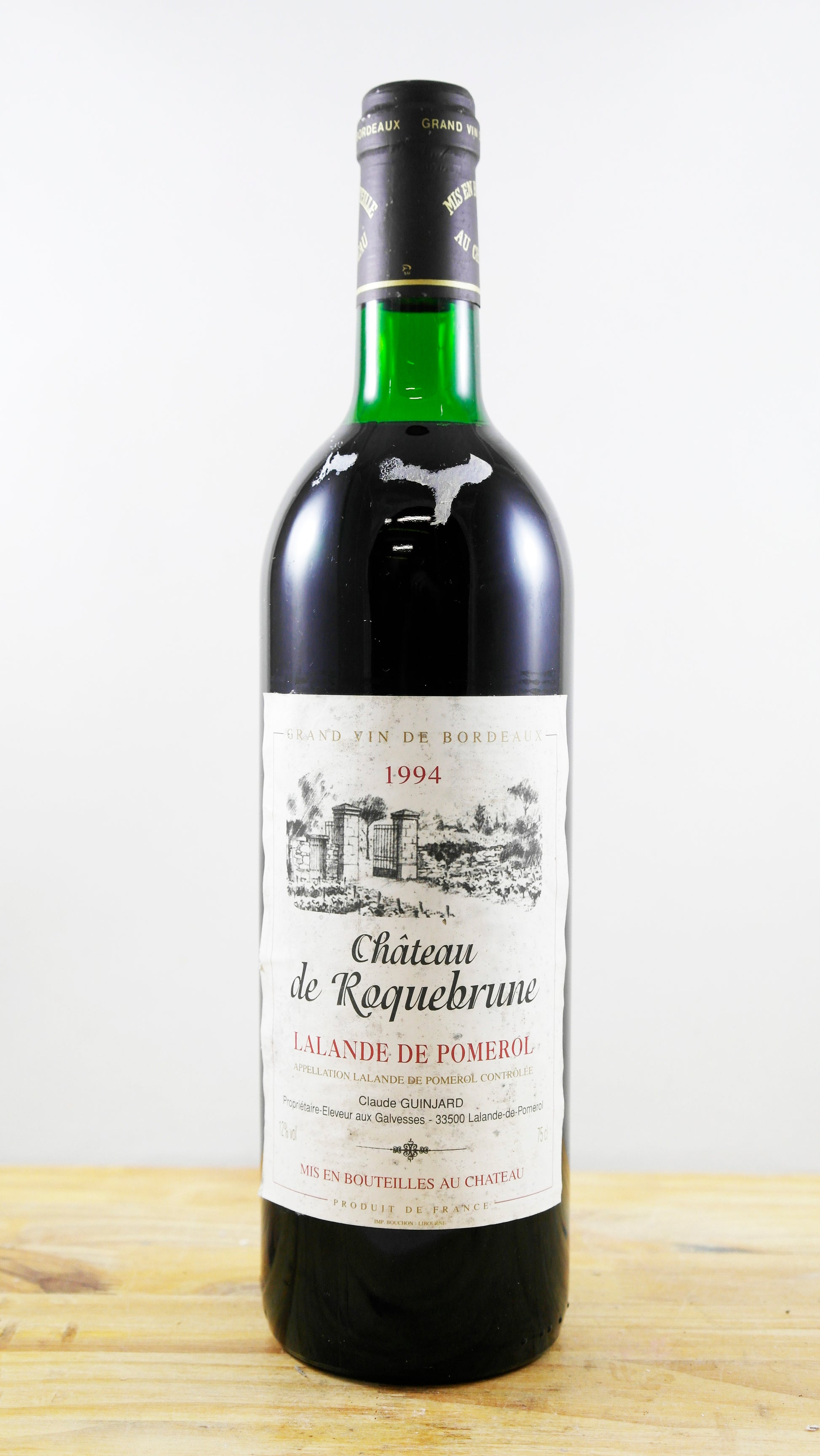 Vin Année 1994 Château de Roquebrune
