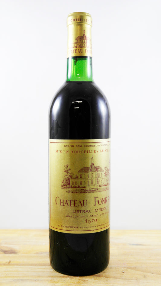 Vin Année 1970 Château Fonreaud