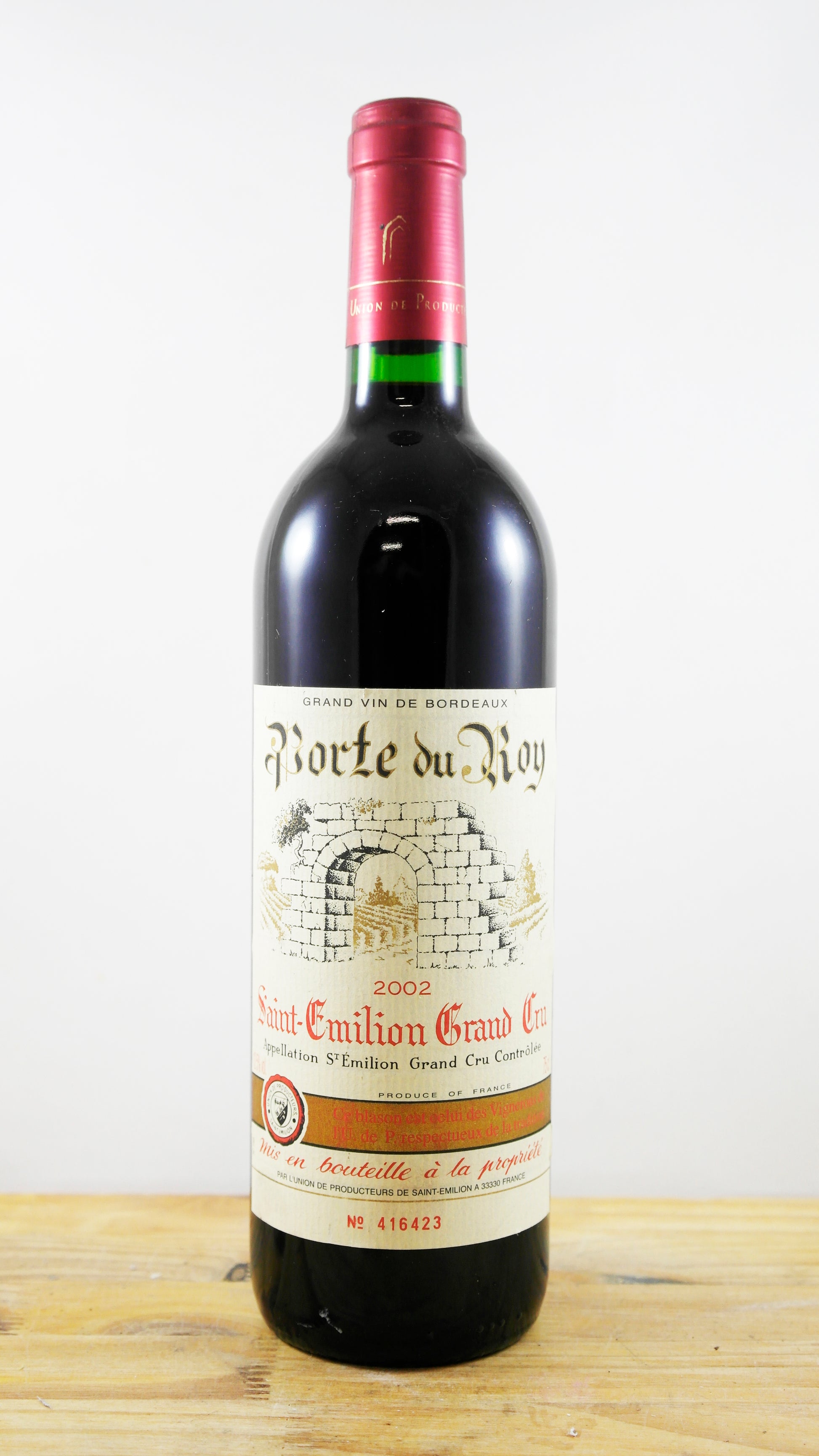 Vin Année 2002 Porte du Roy