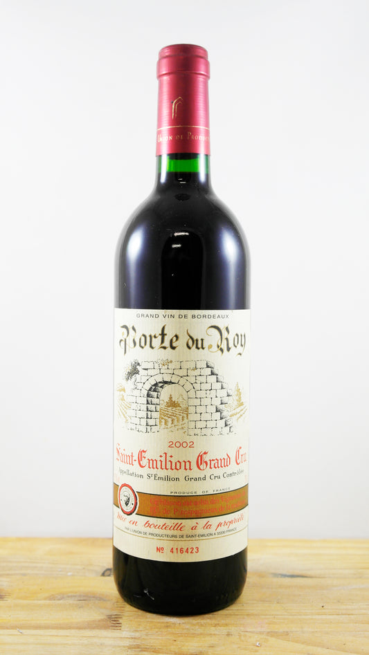 Vin Année 2002 Porte du Roy