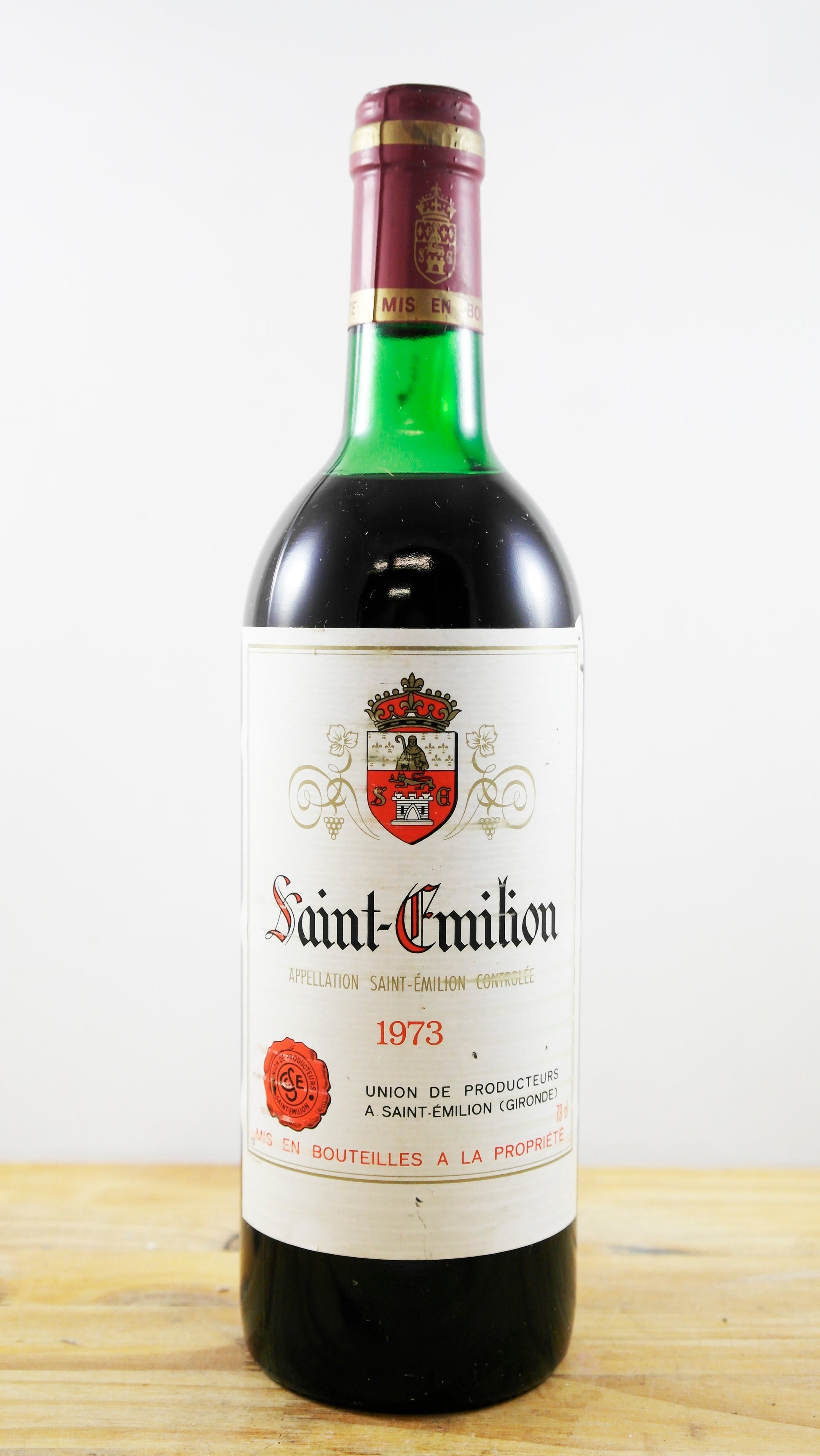 Vin Année 1973 Saint Emilion