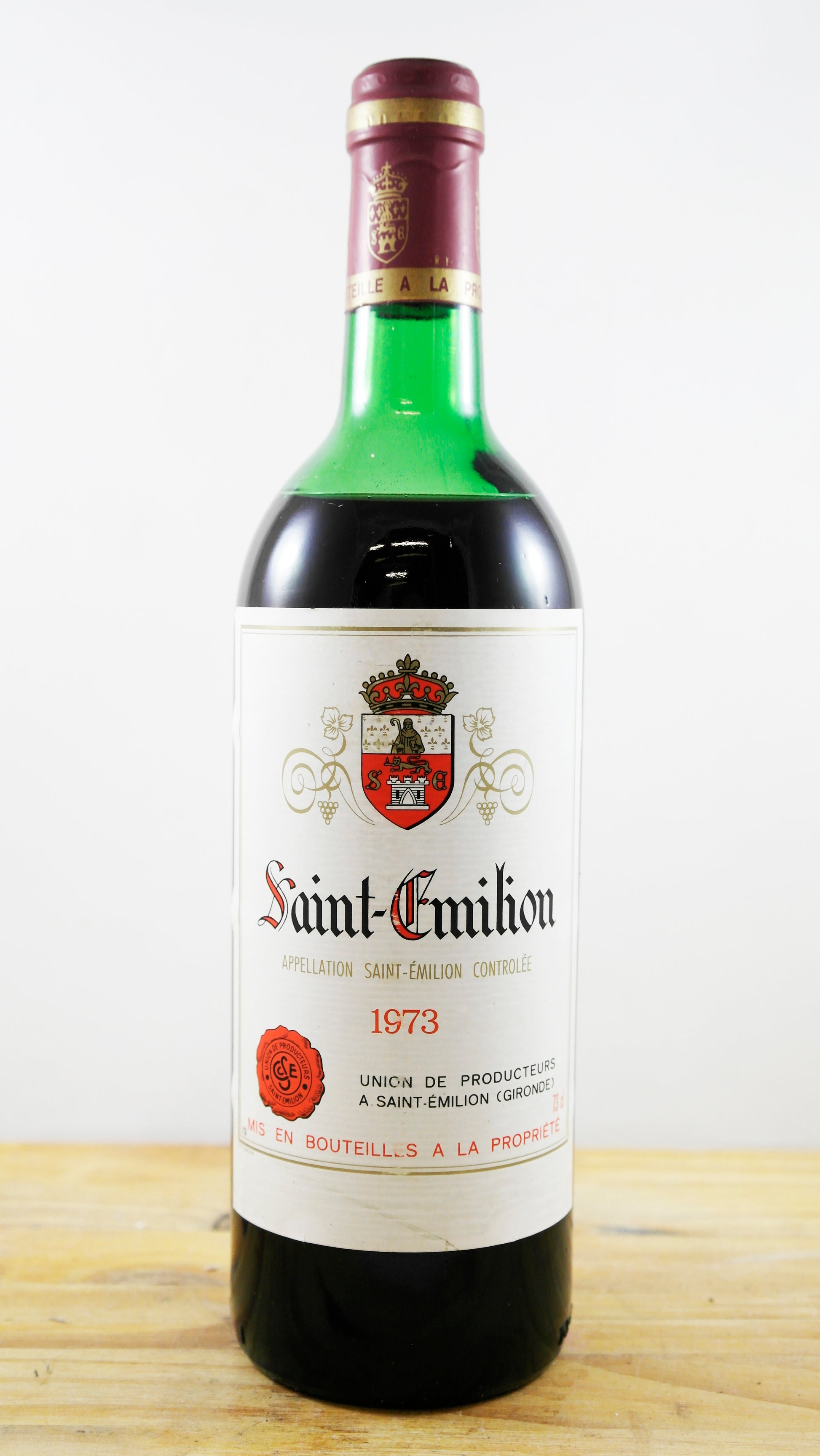 Vin Année 1973 Saint Emilion