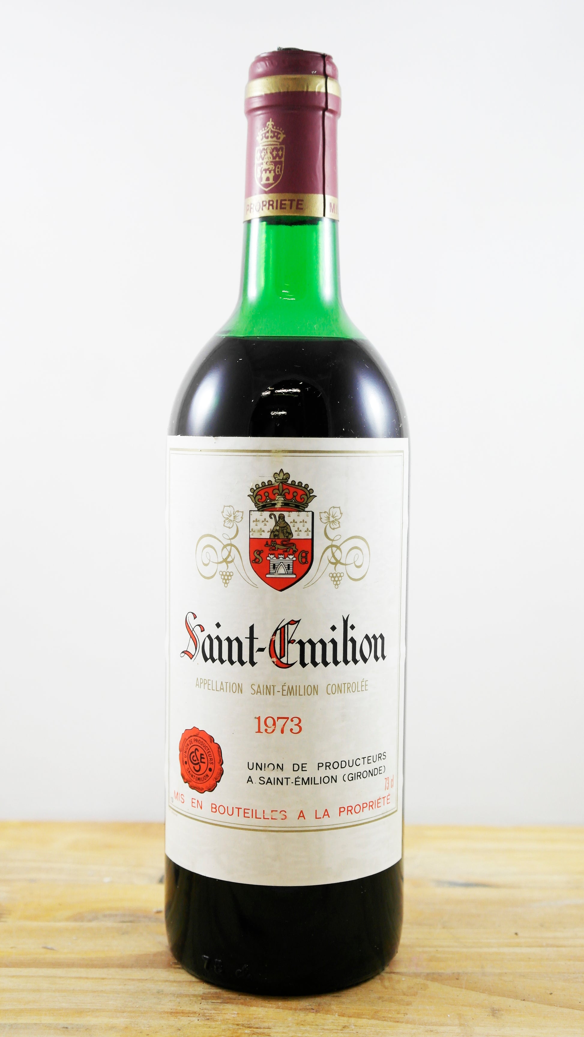 Vin Année 1973 Saint Emilion