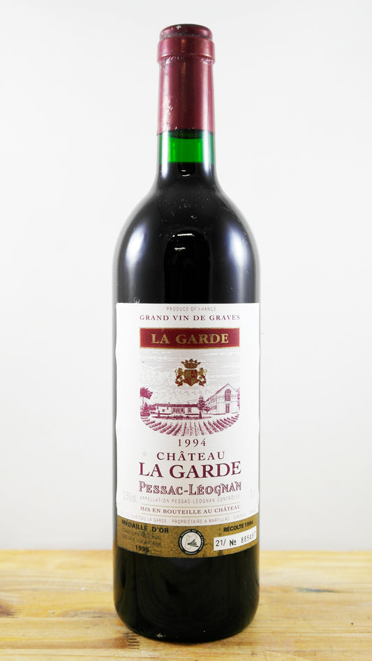 Vin Année 1994 Château La Garde