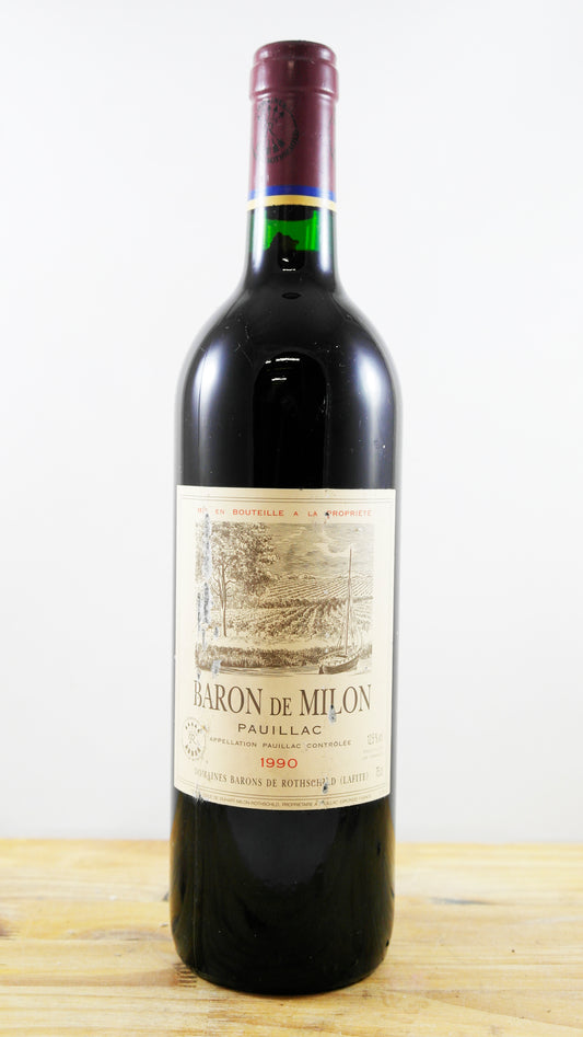 Vin Année 1990 Baron de Milon
