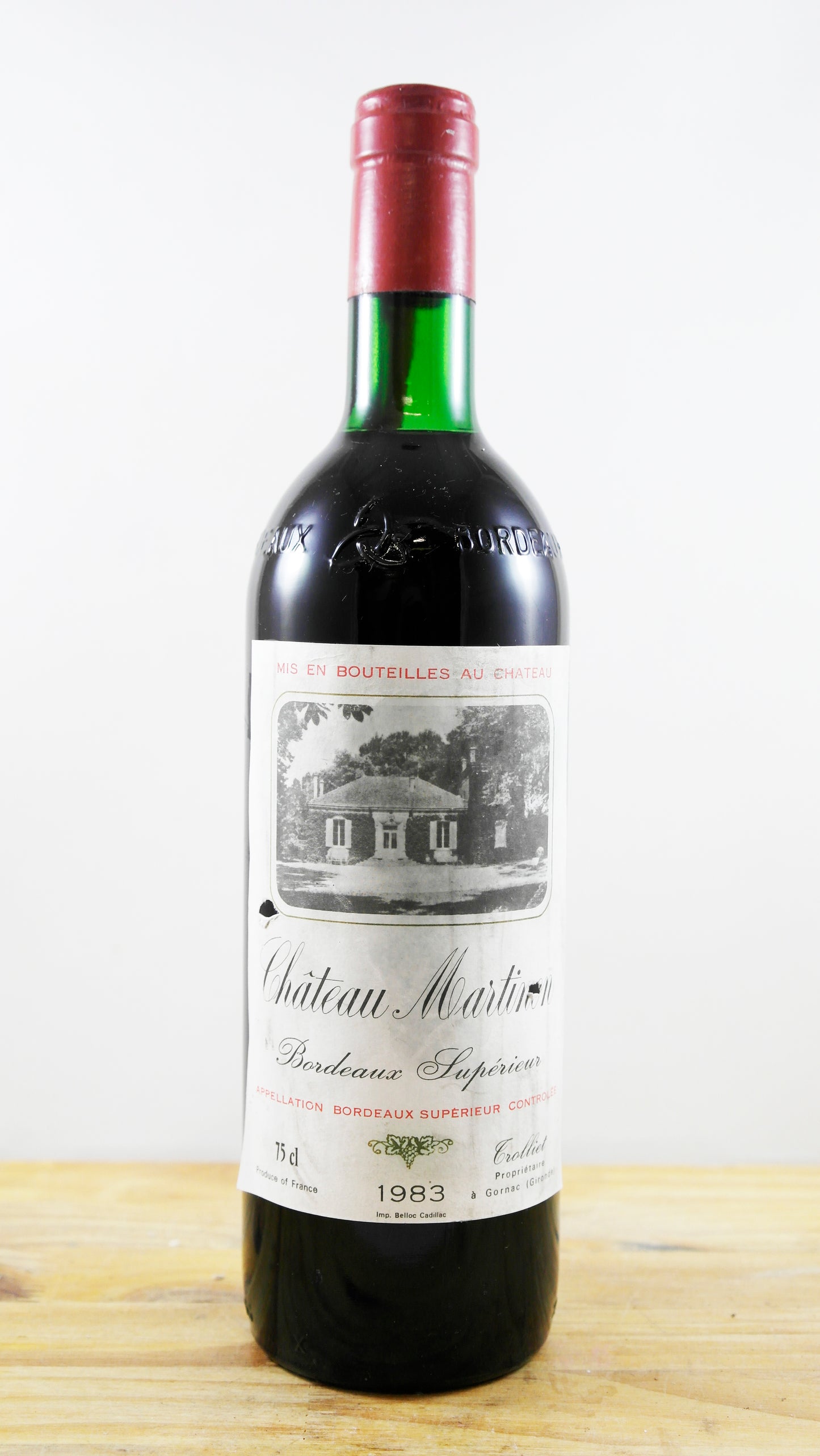 Vin Année 1983 Château Martinon