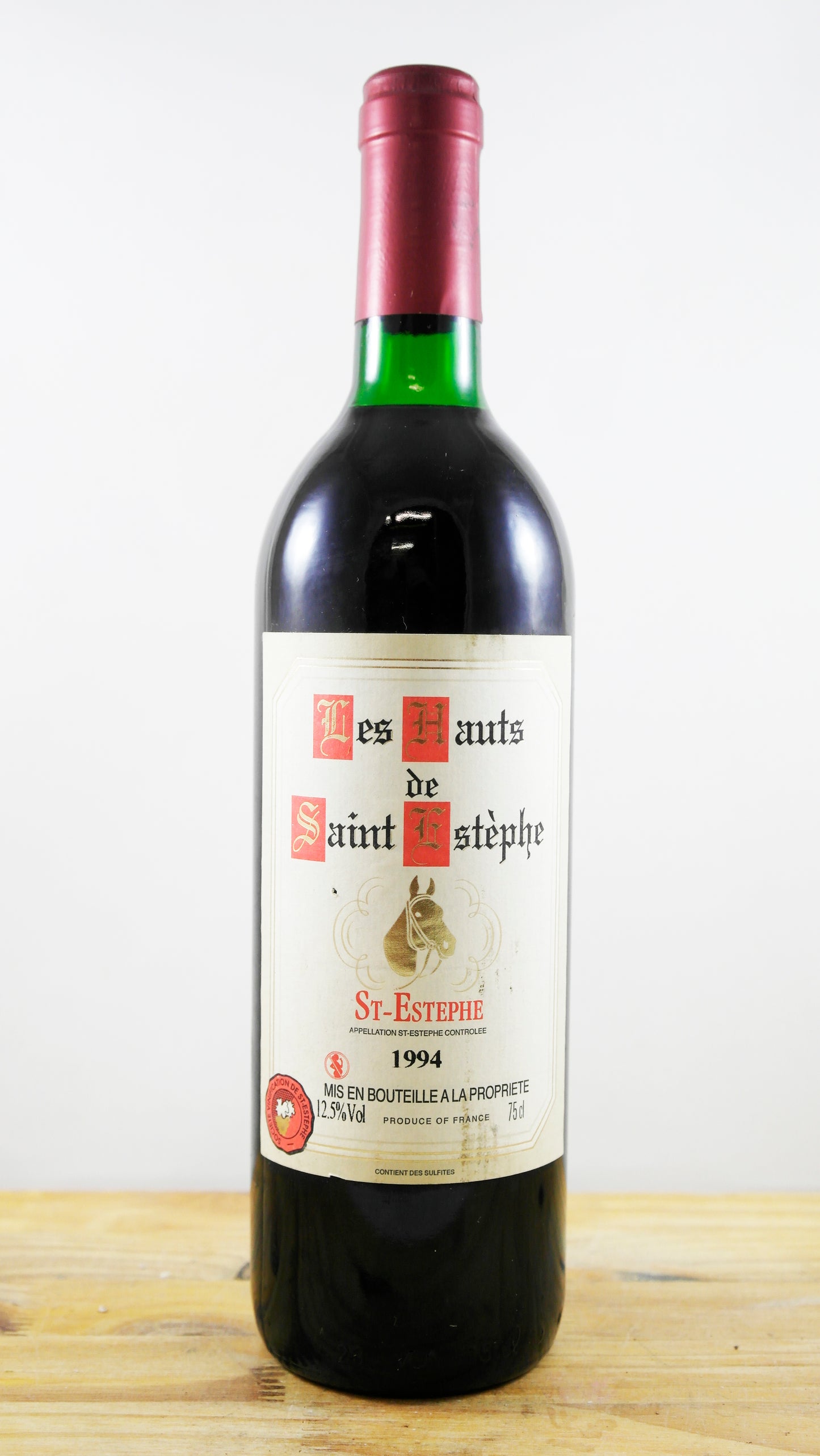 Vin Année 1994 Les Hauts de St Estephe