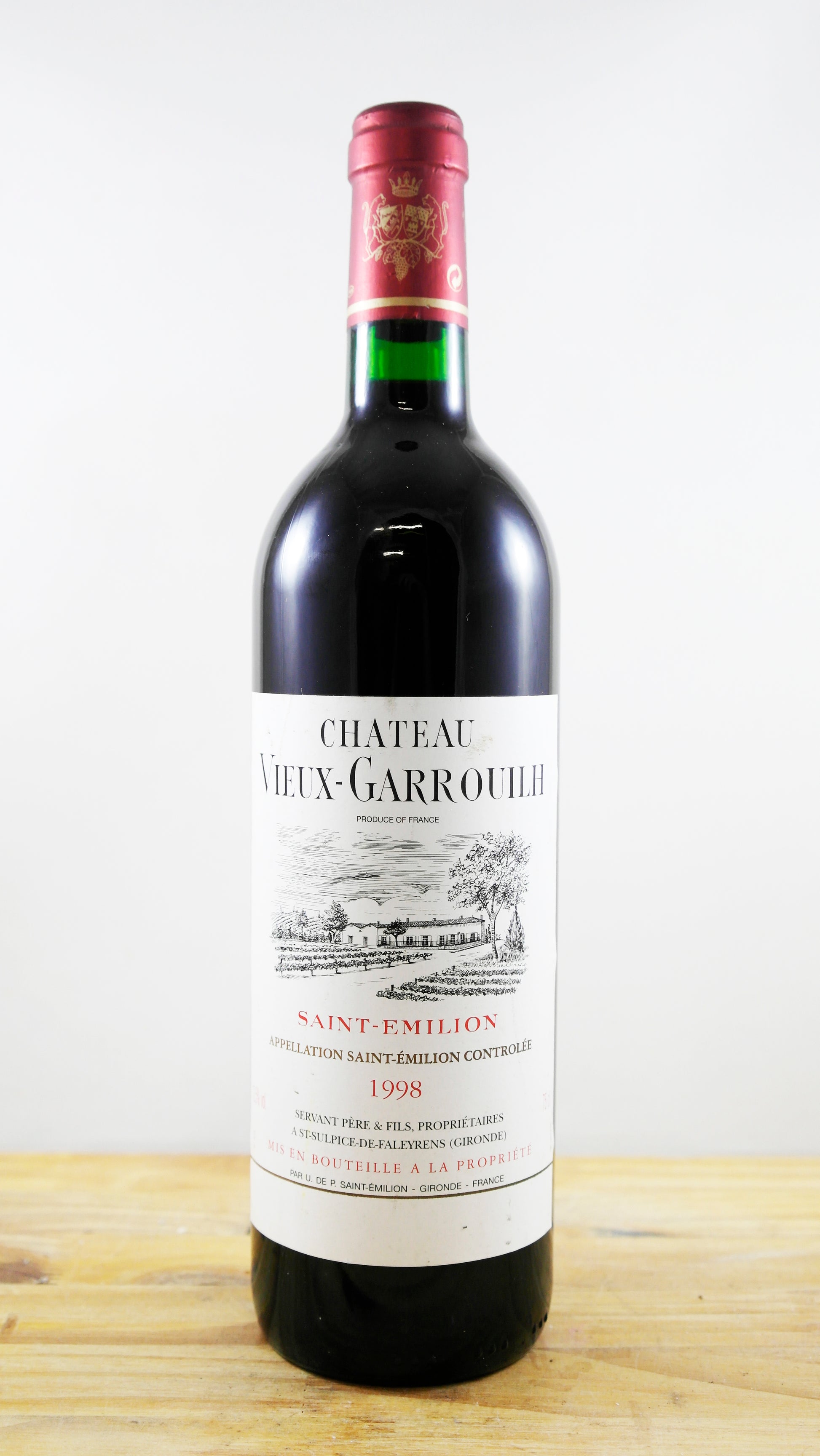 Vin Année 1998 Château Vieux-Garrouilh