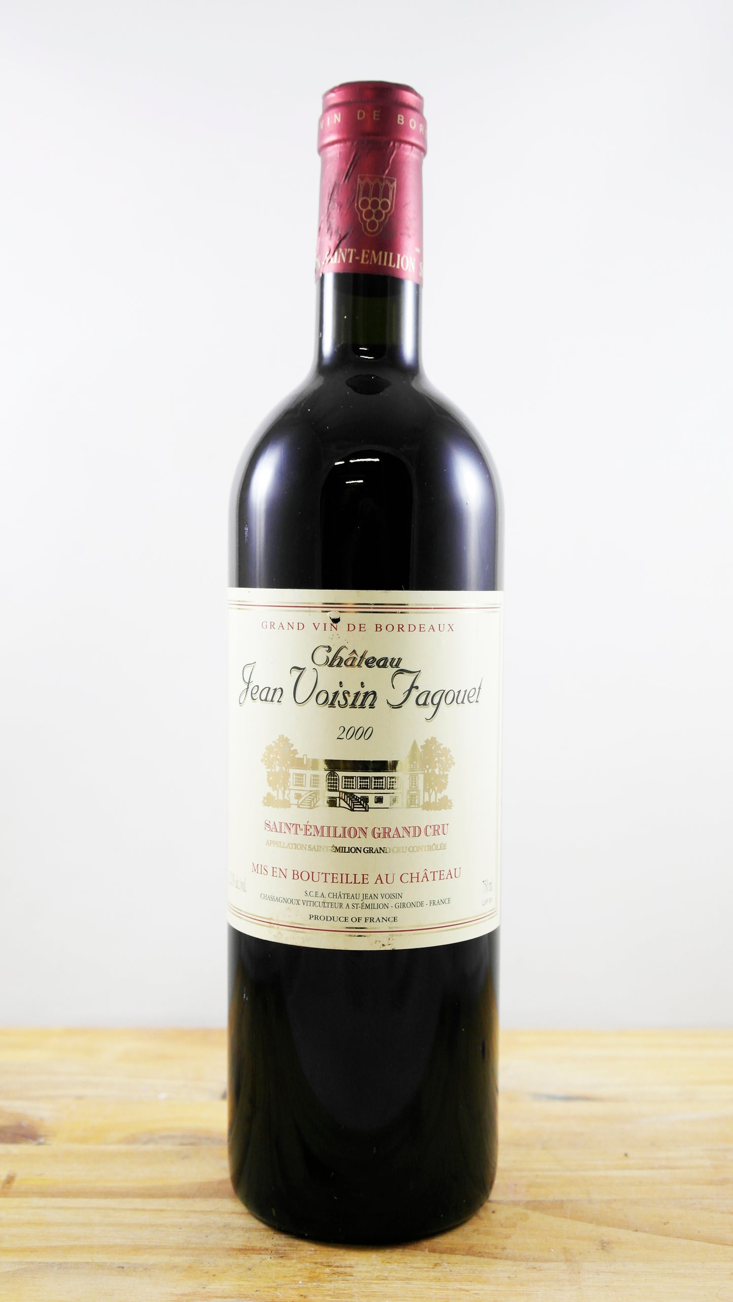 Vin Année 2000 Château Jean Voisin Fagouet