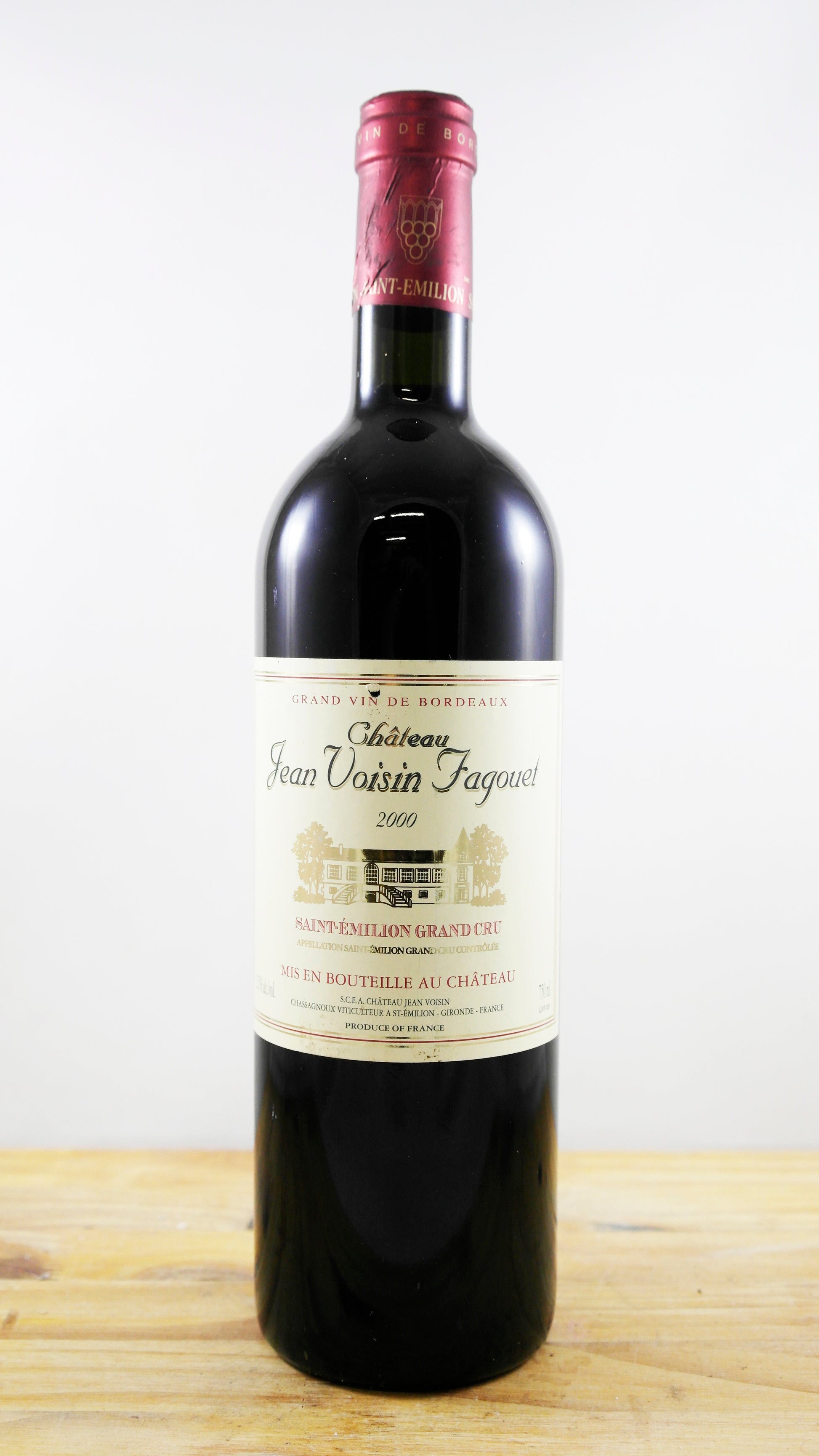 Vin Année 2000 Château Jean Voisin Fagouet