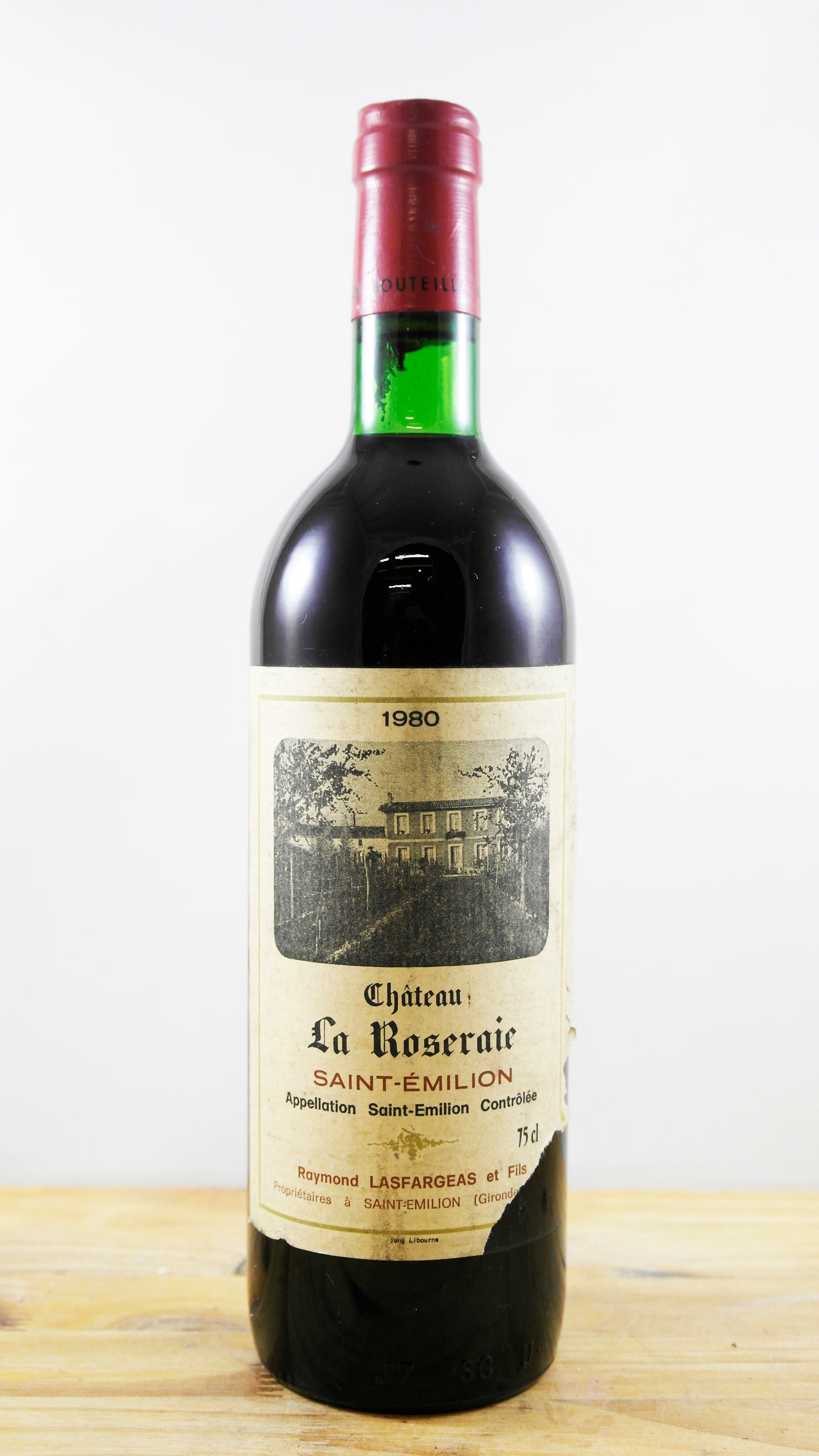 Vin Année 1980 Château La Roseraie