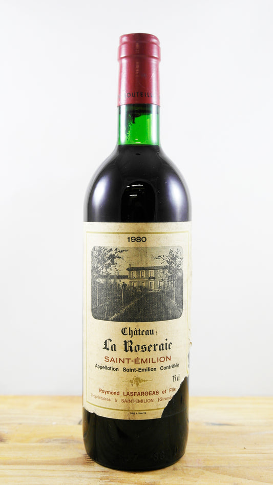 Vin Année 1980 Château La Roseraie