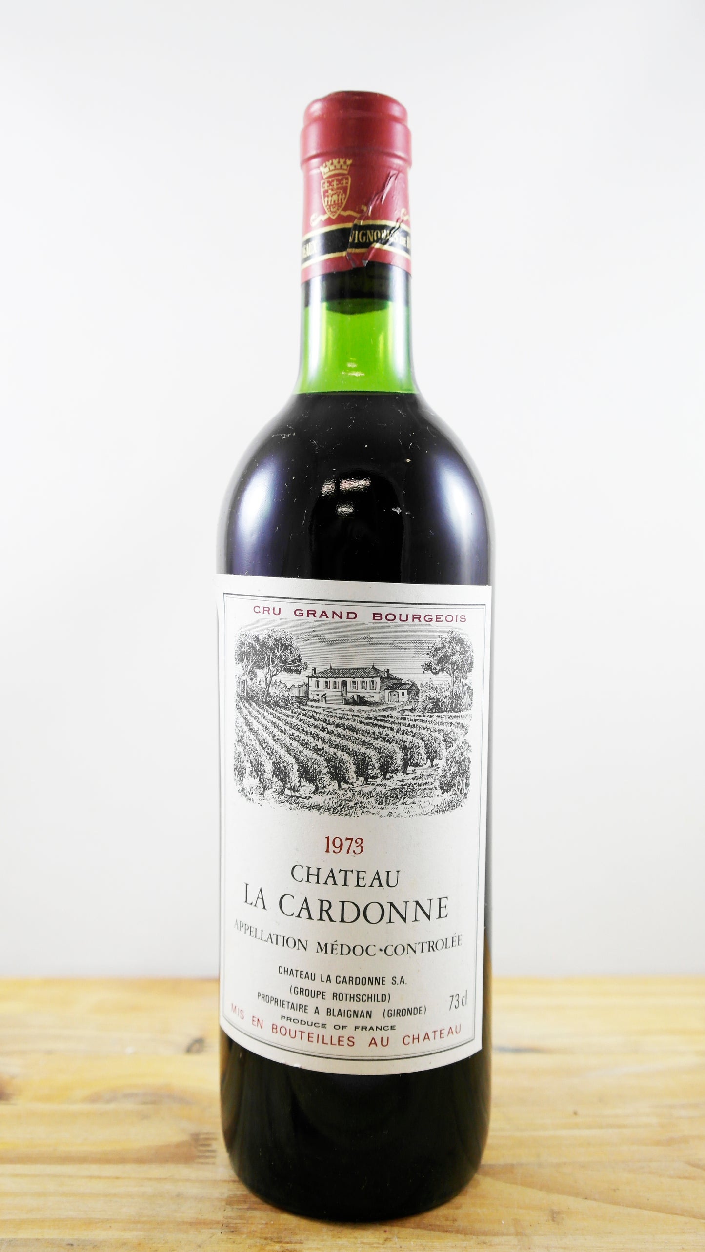Vin Année 1973 Châeau La Cardonne