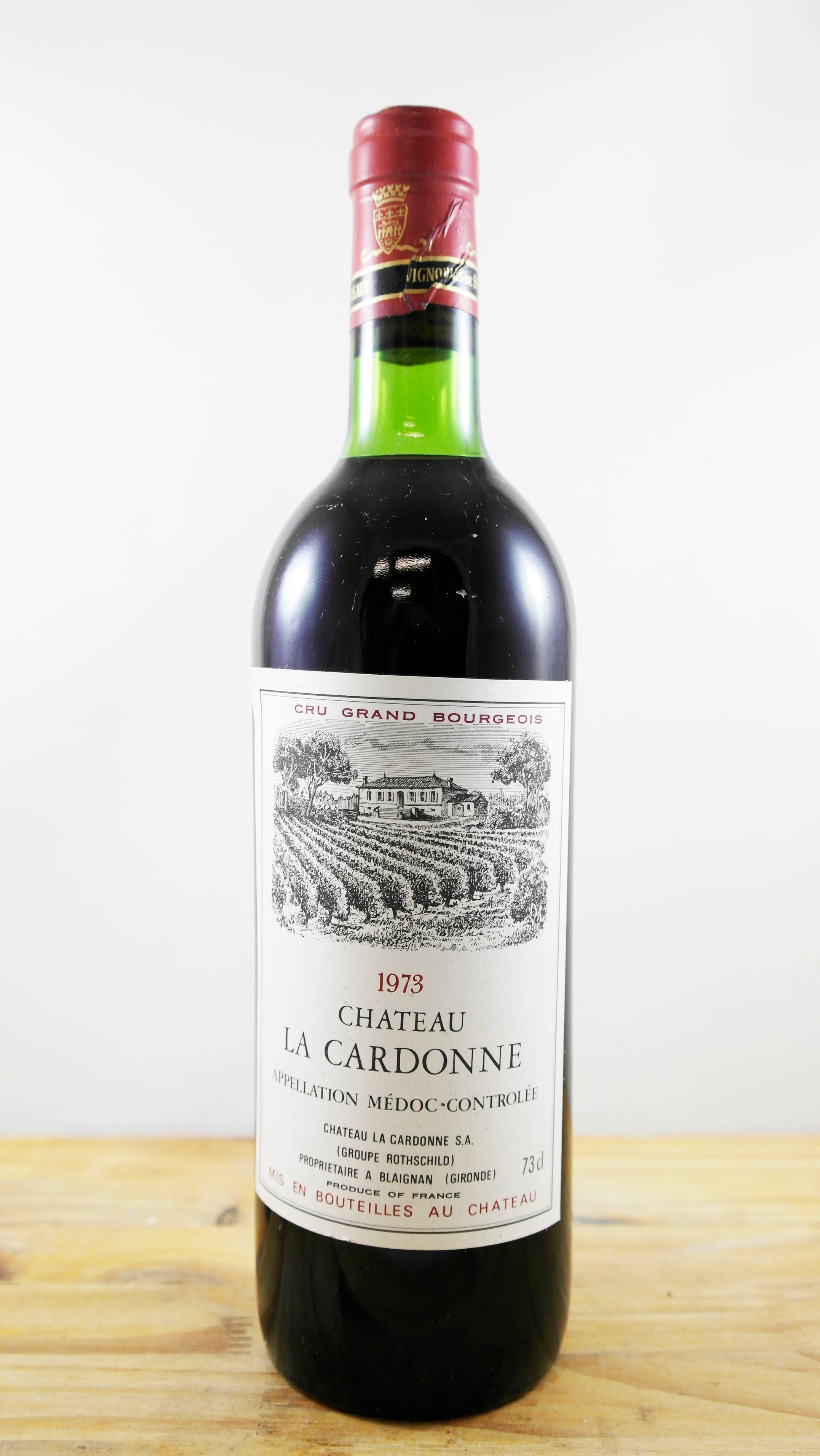 Vin Année 1973 Châeau La Cardonne