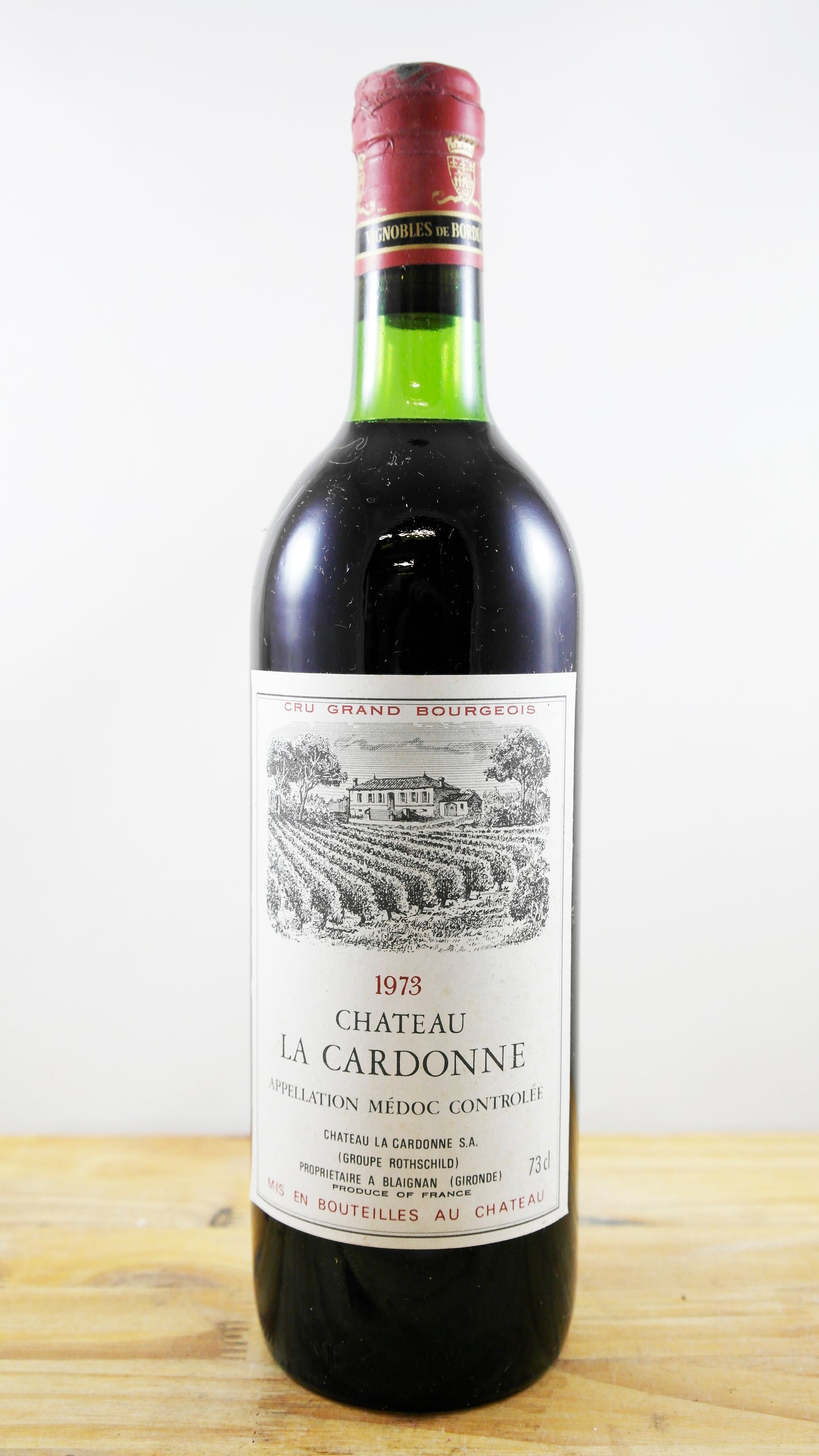 Vin Année 1973 Châeau La Cardonne