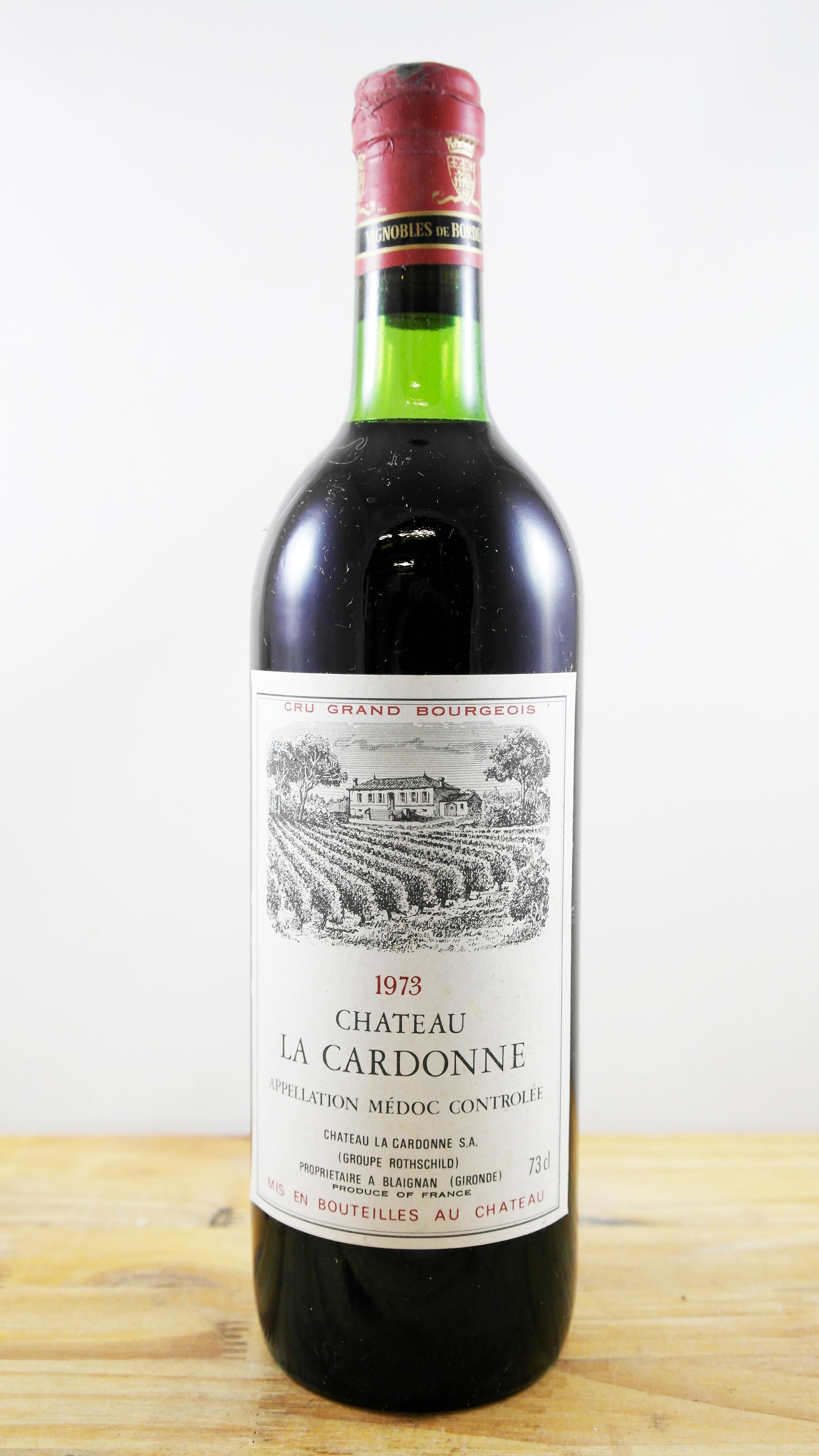 Vin Année 1973 Châeau La Cardonne