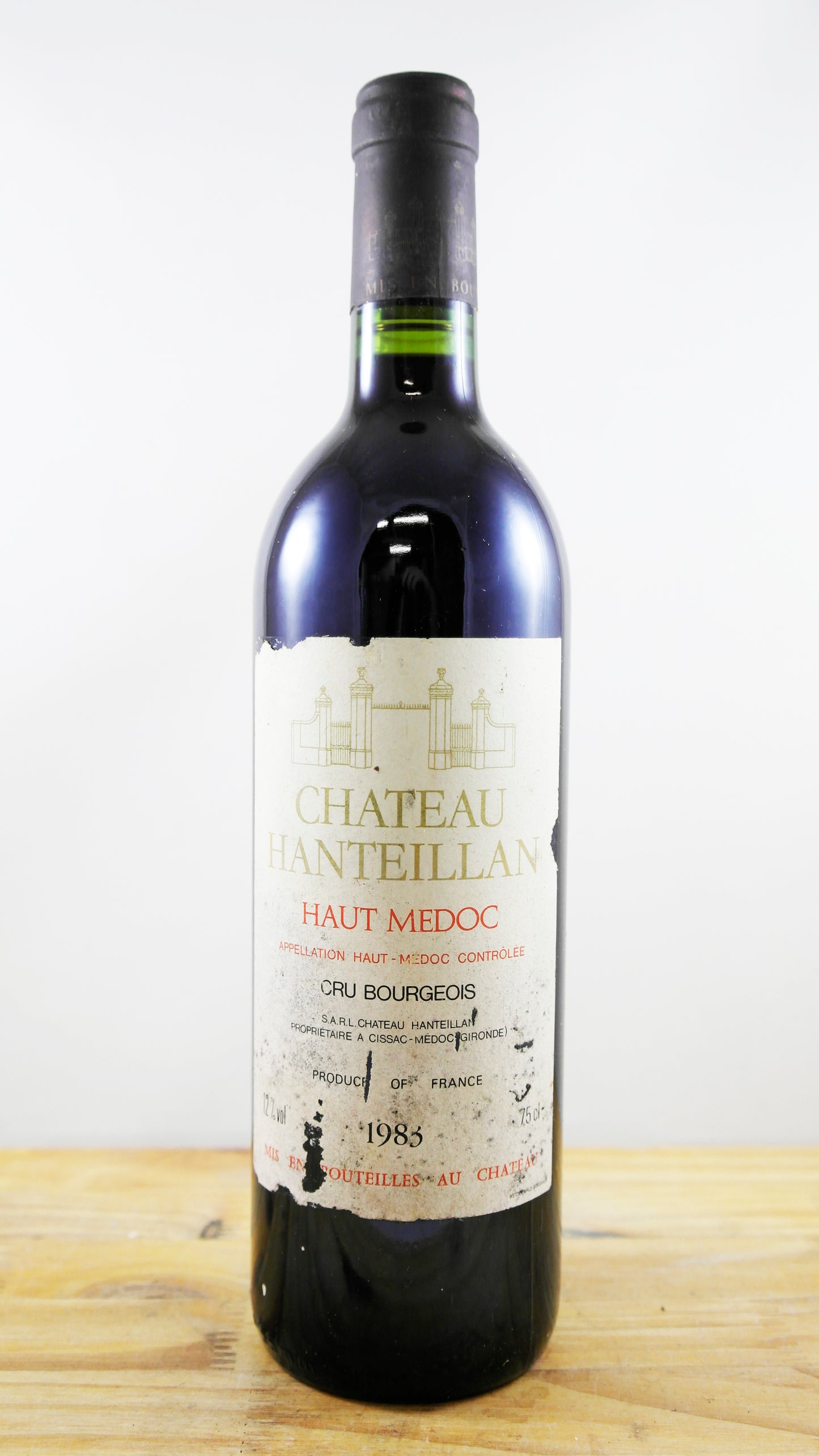 Vin Année 1983 Château Hanteillan