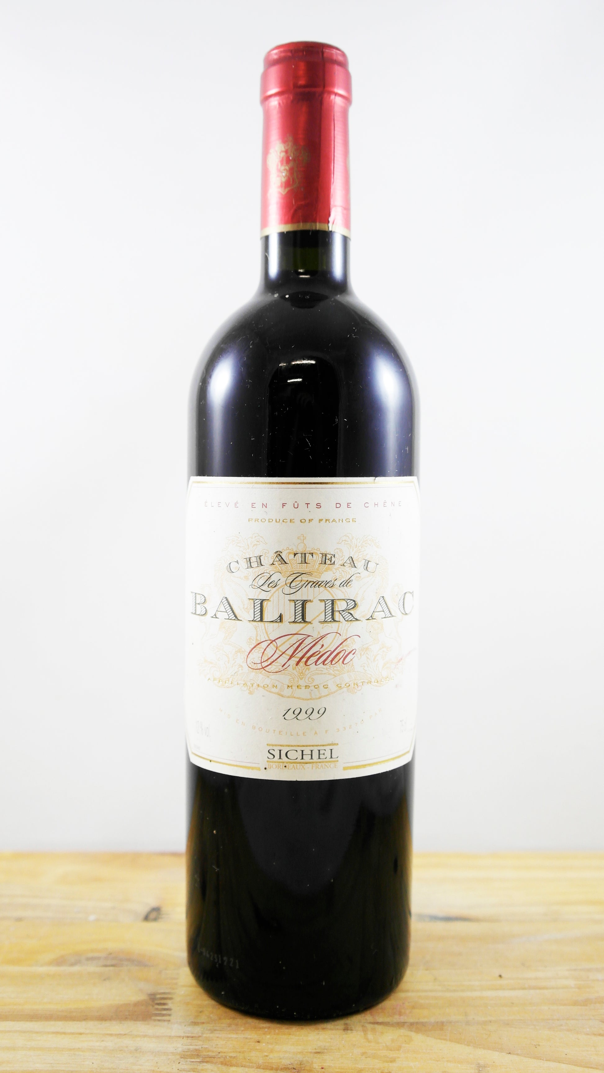 Vin Année 1999 Château Les Graves de Balirac