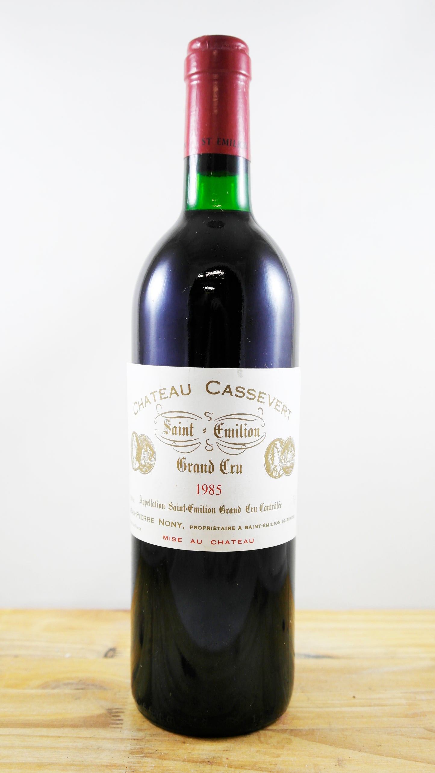 Vin Année 1985 Château Cassevert