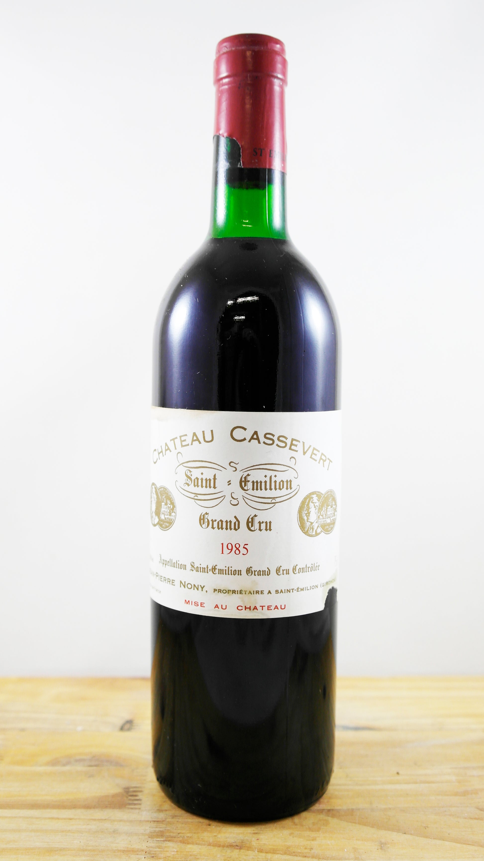 Vin Année 1985 Château Cassevert