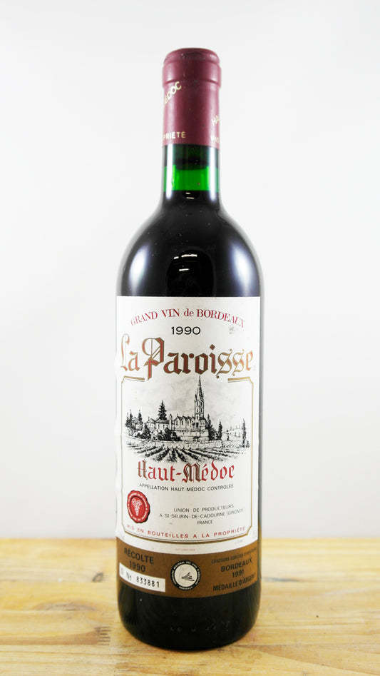 Vin Année 1990 La Paroisse