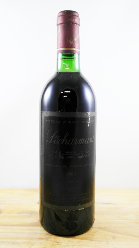 Vin Année 1982 Pécharmant 