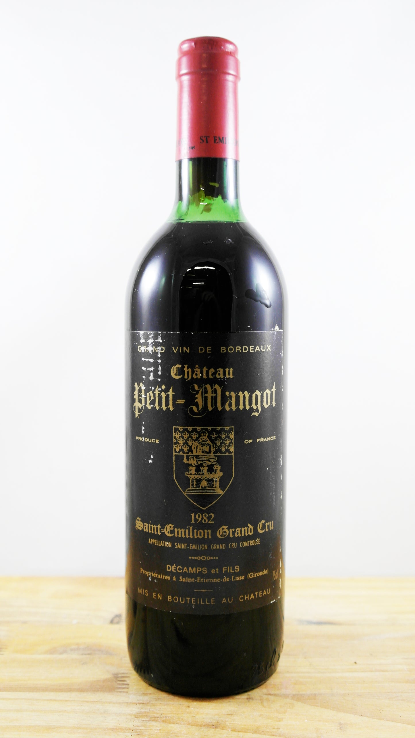 Vin Année 1982 Château Petit-Mangot